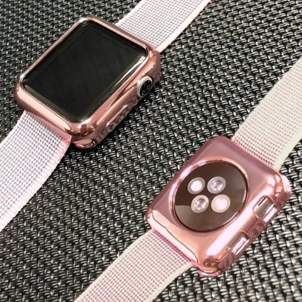 New Apple Watch Rose Gold Bumper Case 44mm